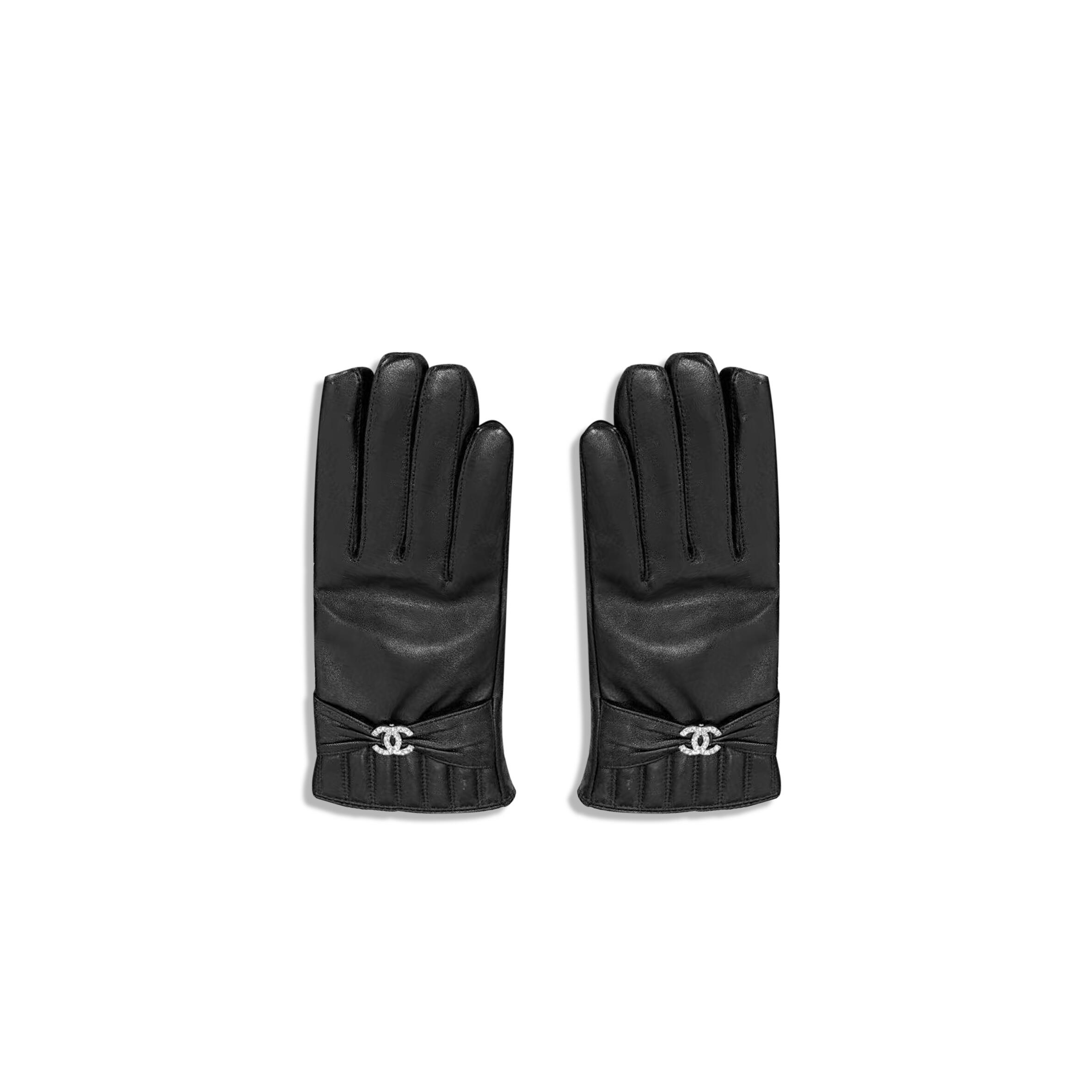 CHANEL LEATHER GLOVES 311451